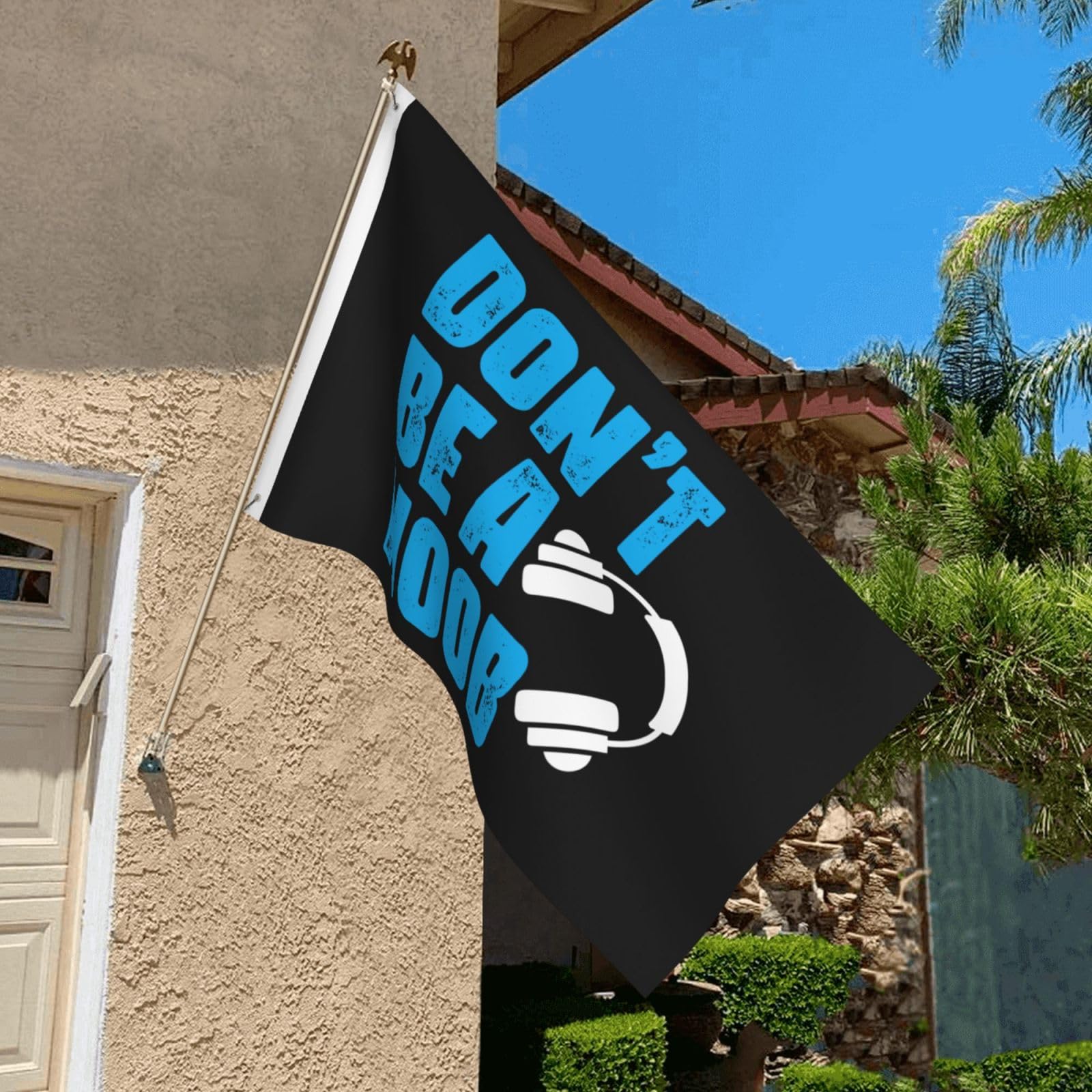 Amazon.com : Don't Be A Noob Flags 3x5 Polyester Outdoor Flag